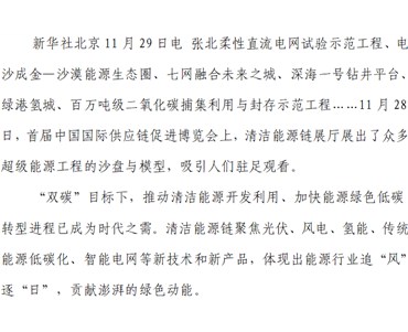 追“風(fēng)”逐“日” 綠能澎湃 ——從首屆鏈博會(huì )看能源變革